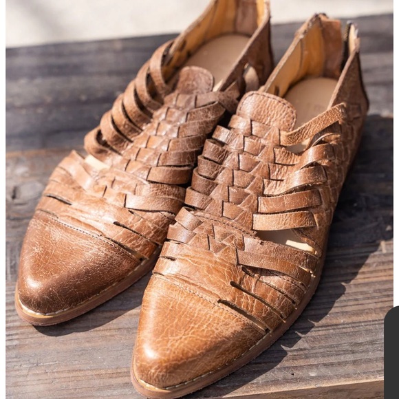 Bed Stu Las Cruces Shoe Woven Leather 7.5 - Picture 3 of 12